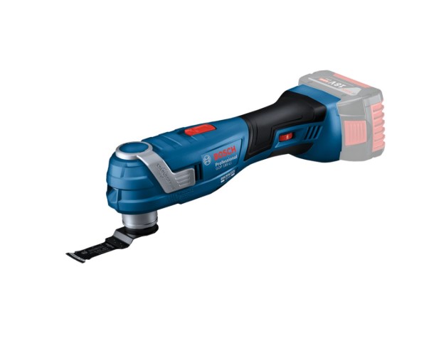 Bosch GOP 185 Li Professional Cordless Multi Cutter Solo – Versatile Oscillating Tool for Cutting, Sanding, Scraping, and Renovation Applications in Construction Work